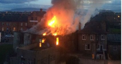 Video: Emergency Services At The Scene Of Blazing Fire In Dublin 8