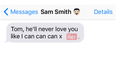 EXCLUSIVE: Here’s What Sam Smith Was Texting Tom Daley…