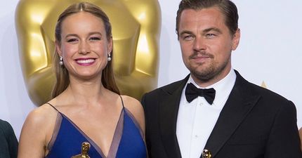 PIC: This Clever Tweet Proves Leo And Brie Larson Were (Kind Of) Co-Stars In ‘Room’