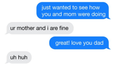 Son’s Attempt To Prank Dad Using Text Replace Seriously Backfires