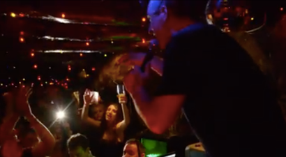 Mark McCabe Blew The Roof Off The Coppers Ski Trip With Live Maniac 2000 Performance