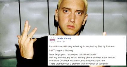 One Dublin Man Has Penned A Job Application To Eminem’s Song ‘Stan’ (And It’s Brilliant)
