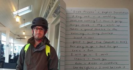 PIC: An American Moved To Galway And Has Been Keeping A Record Of Irish Saying Translations