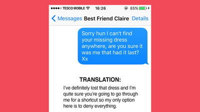 10 Texts We’ve All Sent… And What They Actually Mean