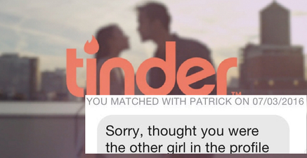 PIC: This Irish Girl’s Tinder Message Is Definitely NOT From Prince Charming