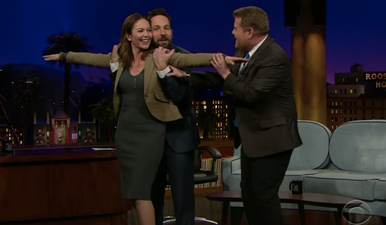 WATCH – Paul Rudd Recreates His Titanic Audition With James Corden