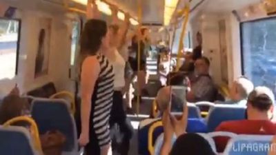 WATCH: There Was An Irish Dancing Flash Mob On Board A Train In Australia