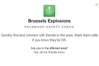 Facebook Has Activated Safety Checks For People In Brussels