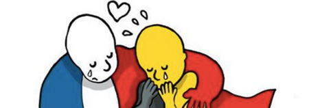 PIC – People Are Sharing This Moving Cartoon Tribute To Belgium By A French Artist