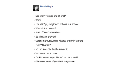 Can You Guess Which Films Have Been Roddy Doyled?