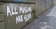 PIC: Someone Turned This Dublin Anti-Muslim Graffiti Into Something a LOT Kinder