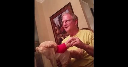 WATCH: This Man’s Reaction To Finding Out He’s Going To Be A Grandad Is Emotional