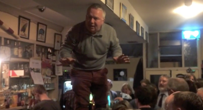 WATCH – Kerryman Leading A Sing Song In A Killorglin Pub Is VERY Emotional