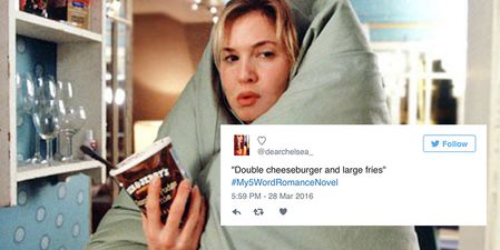 ‪#My5WordRomanceNovel Is the Hashtag You Need to Read If You’re Single