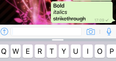 WhatsApp Now Lets You Bold, Italicise AND Strikethrough Words