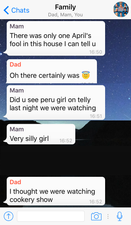 Irish Family WhatsApp Group – Michaella McCollum, April Fools & Death Notices