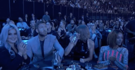 WATCH: Taylor Swift Throws Some Shade At Justin Bieber At The iHeart Radio Awards