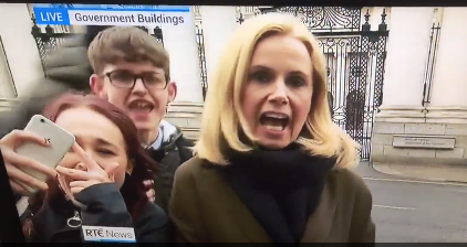 WATCH – RTÉ News Presenter Gets Interrupted By Rudest Kids Of All Time