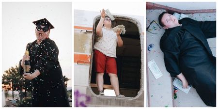 This teen’s ludicrously extreme high school photoshoot pictures are hilarious