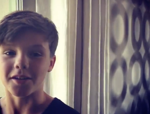 Cruz Beckham has recorded a song and it’s adorable