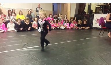 WATCH: This four-year-old would give Michael Flatley a serious run for his money