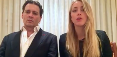 WATCH – Johnny Depp and Amber Heard give a bizarre apology to the Australian Government