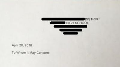 PIC – A teacher trolled her student with the worst letter of recommendation ever