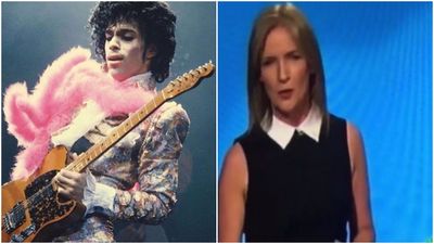 There was a lovely tribute made to Prince on the RTÉ weather forecast
