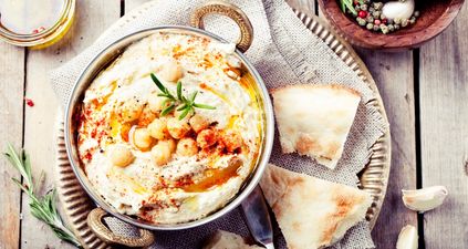 This hack makes shop-bought hummus fancy in 2 minutes