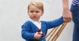 Prince George has just made his first official UK engagement