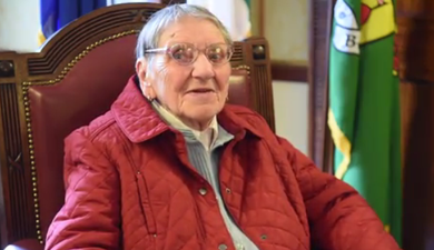 100-year-old born on the Easter rising shares her secrets