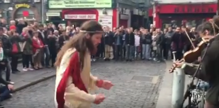 WATCH: This Irish dancing Jesus is your new hero