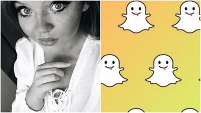 Woman opens Snapchat the morning after a night out and receives a creepy surprise