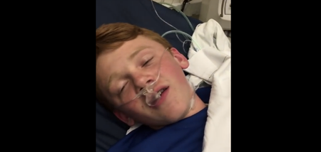 WATCH – This teenager coming off anaesthetic talking about his imaginary trip to Dubai is so gas