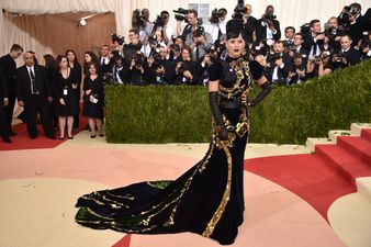 PIC: Katy Perry and other stars wear ‘Not Becky’ signs at the Met Gala after party