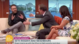WATCH: Seth Rogan flinching at Piers Morgan’s hug is GAS!