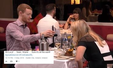 Third episode of First Dates Ireland and people are still going mad for it