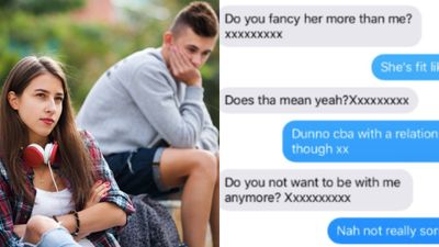 Girl shares texts of her little brother’s harsh breakup with his girlfriend