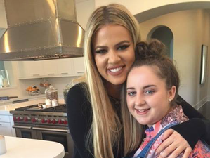 Khloe Kardashian makes a Dublin girl’s dream come true