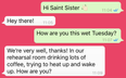 Exclusive WhatsApp interview with Saint Sister
