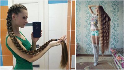 This woman is dubbed the ‘Real-Life Rapunzel’ as she hasn’t cut her hair in 13 years