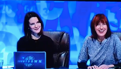 Countdown has another dirty word spelled out on the board