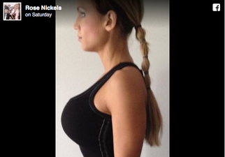 A woman has alleged she was discriminated in her gym because of the size of her chest