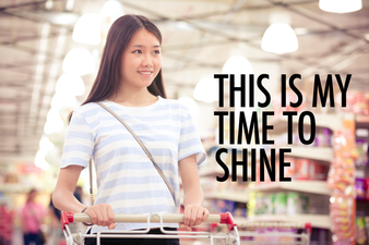 The 5 emotional stages of being allowed to do the big shop with Mam