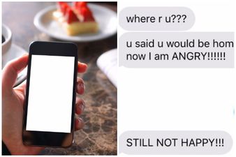 Mother makes the ultimate text fail when messaging her son