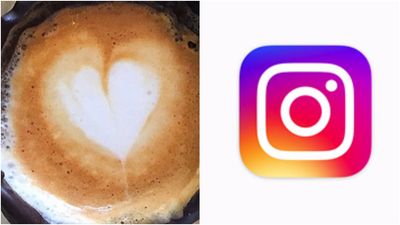 So this is the world’s most Instagrammed cup of coffee…