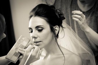 Brides-to-be might want to note this makeup tip for the perfect wedding photos