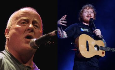Ed Sheeran gave Christy Moore the loveliest gift after meeting him