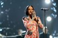 Rihanna gave people queuing for her concert a massive surprise