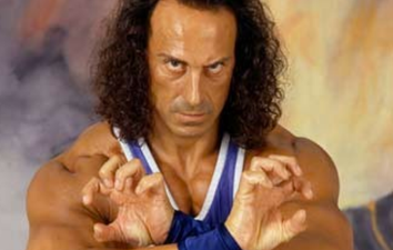 Wolf from Gladiators is a lot older now but is still ripped